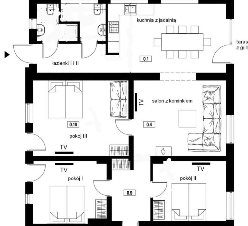 Apartament Pod Bukowym Lasem Meszna Dış mekan fotoğraf
